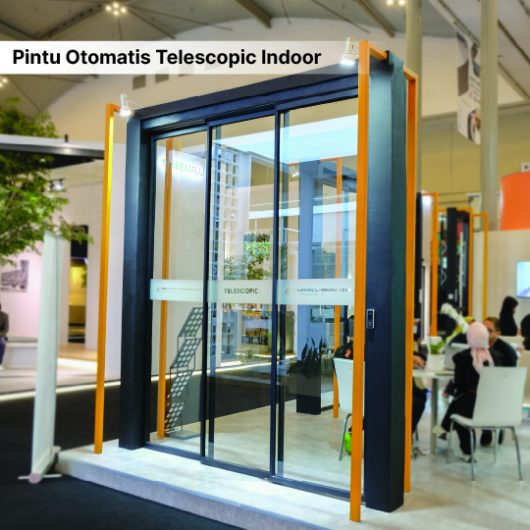 Sliding Telescopic Otomatis Frame Indoor - Selaras Lawang Sewu
