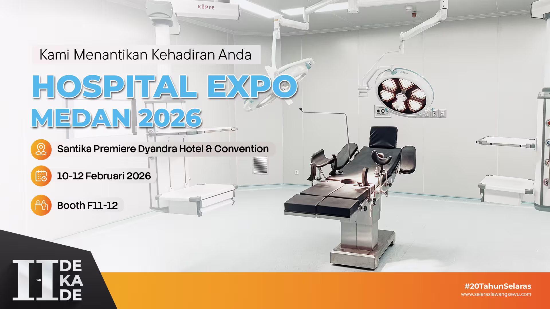 Invitation HOSPEX Medan