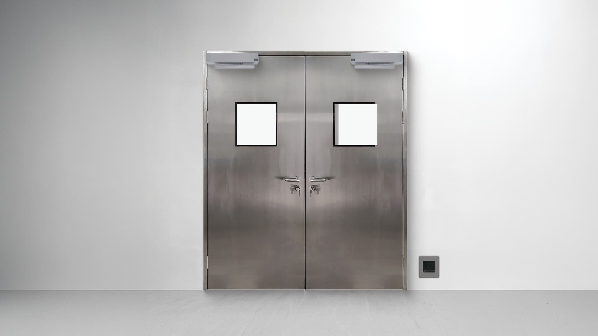 hermetic swing door